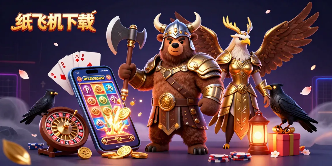 Experience thrilling gameplay with 纸飞机下载, featuring vibrant characters and dynamic gambling elements for an immersive casino adventure.