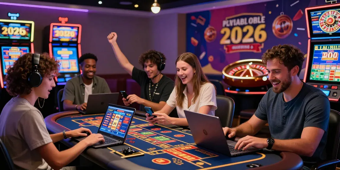 Enthusiastic players engaging with games at https://scoarch.org.uk list of credit card casinos, vibrant casino elements around.