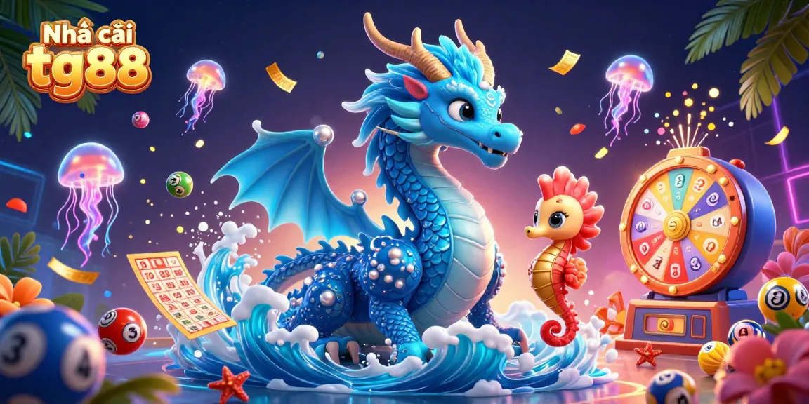 Engage with Nhà cái tg88 in a vibrant 3D lottery experience featuring dynamic game elements.