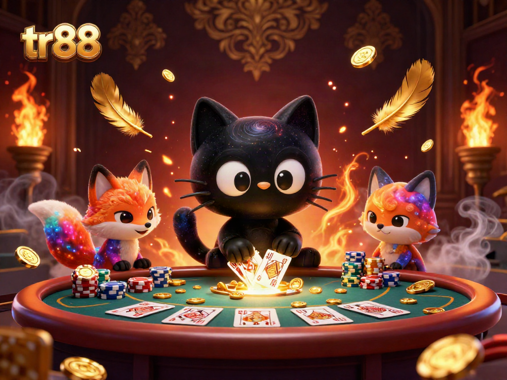 tr88 invites you to enter a vibrant poker universe filled with swirling energy and winning strategies.