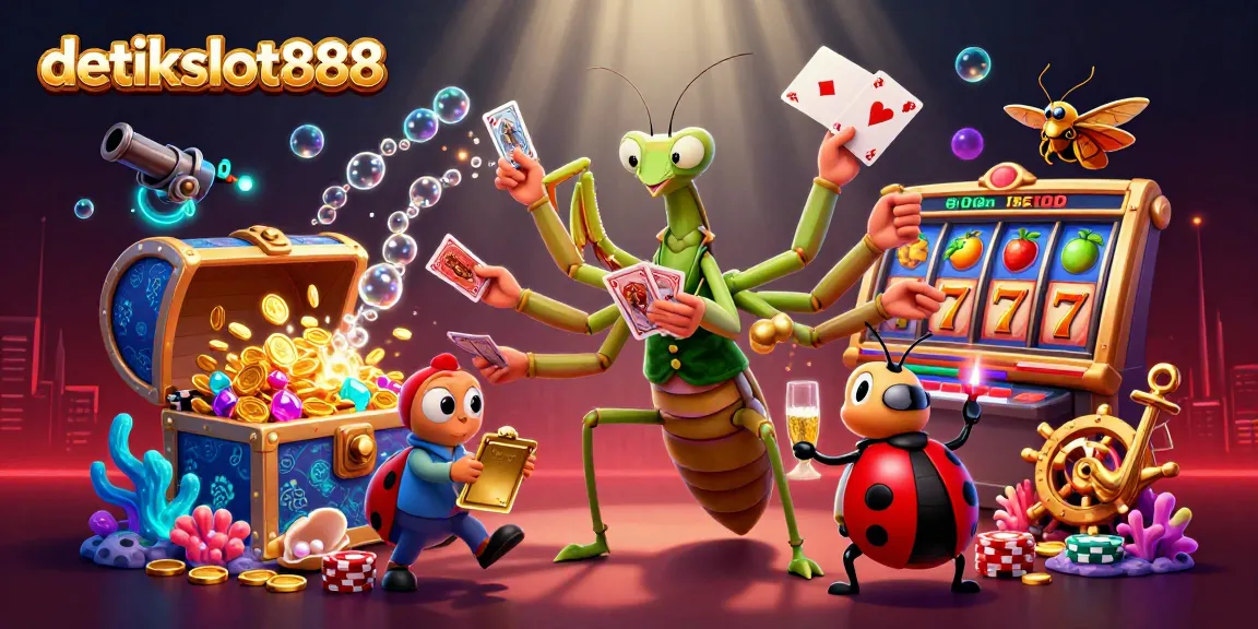Detikslot888 menghadirkan permainan slot yang menyenangkan dengan berbagai simbol slot dan jackpot