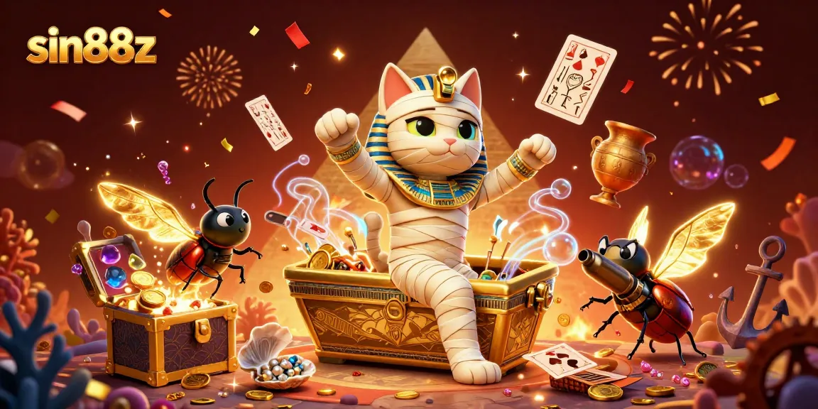Win big at sin88z with exciting Egyptian-themed gaming and dynamic 3D visuals.