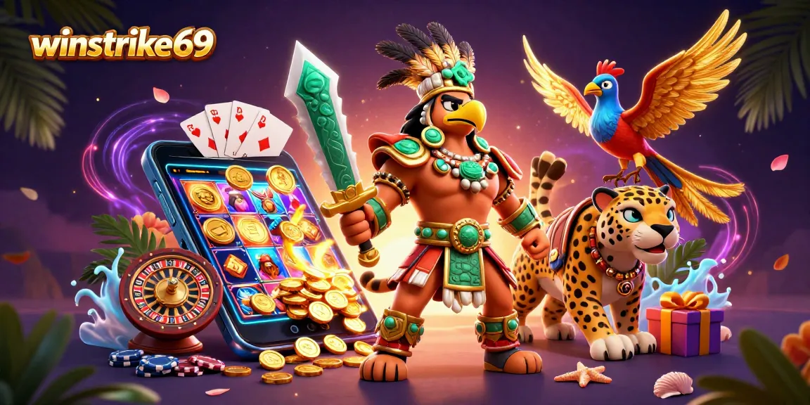 Winstrike69 brings vibrant energy to the slots scene with dynamic characters and exciting gaming elements.