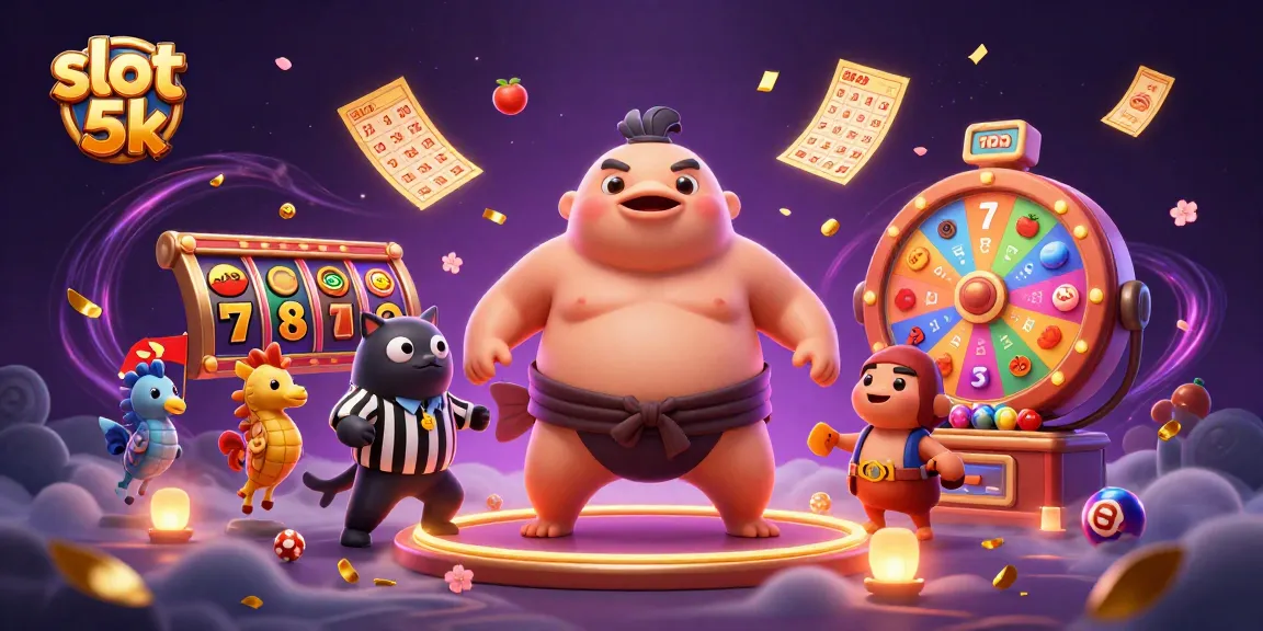 Experience excitement in slot 5k with dynamic jackpot action and colorful game elements.