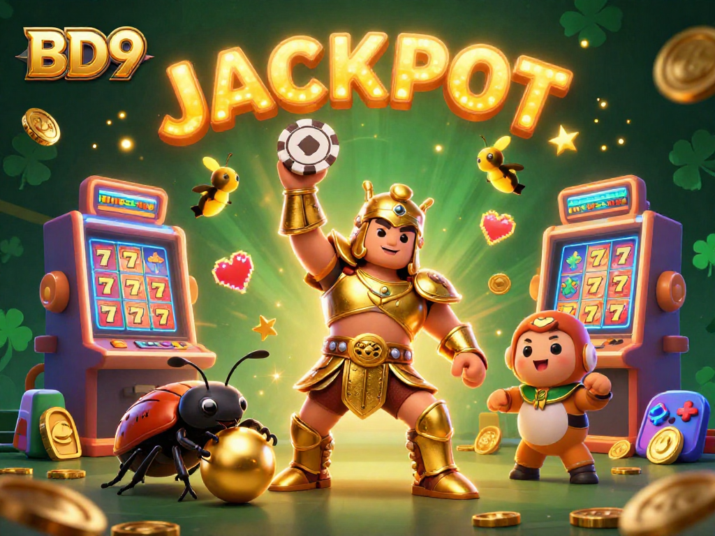 Bet BIG at BD9's exciting casino with jackpot dreams realized through an action-packed design.