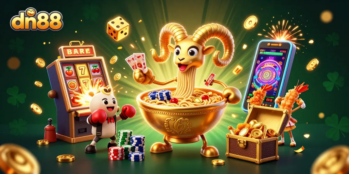 Engage with dn88's thrilling casino experience featuring vibrant characters and immersive gameplay.