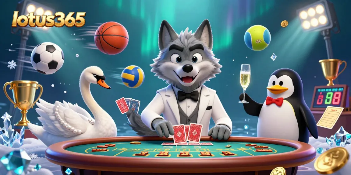 Experience thrilling bets in cricket and sports with lotus365's immersive casino scene.