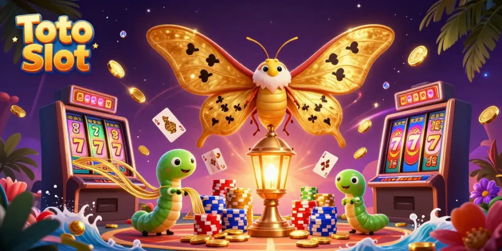 Menangkan Toto Slot dengan mesin slot beruntung dan pemandangan kasino yang memikat.