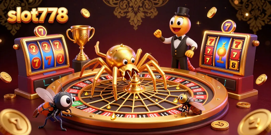 Engage in thrilling gameplay with slot778, a unique gambling experience featuring dynamic cartoon characters and exciting slot elements.