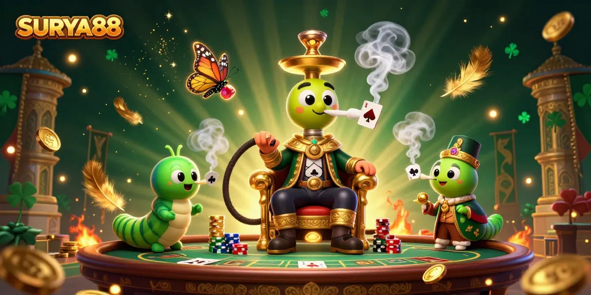 Join SURYA88 for an exciting poker showdown featuring vibrant elements and stunning visuals.