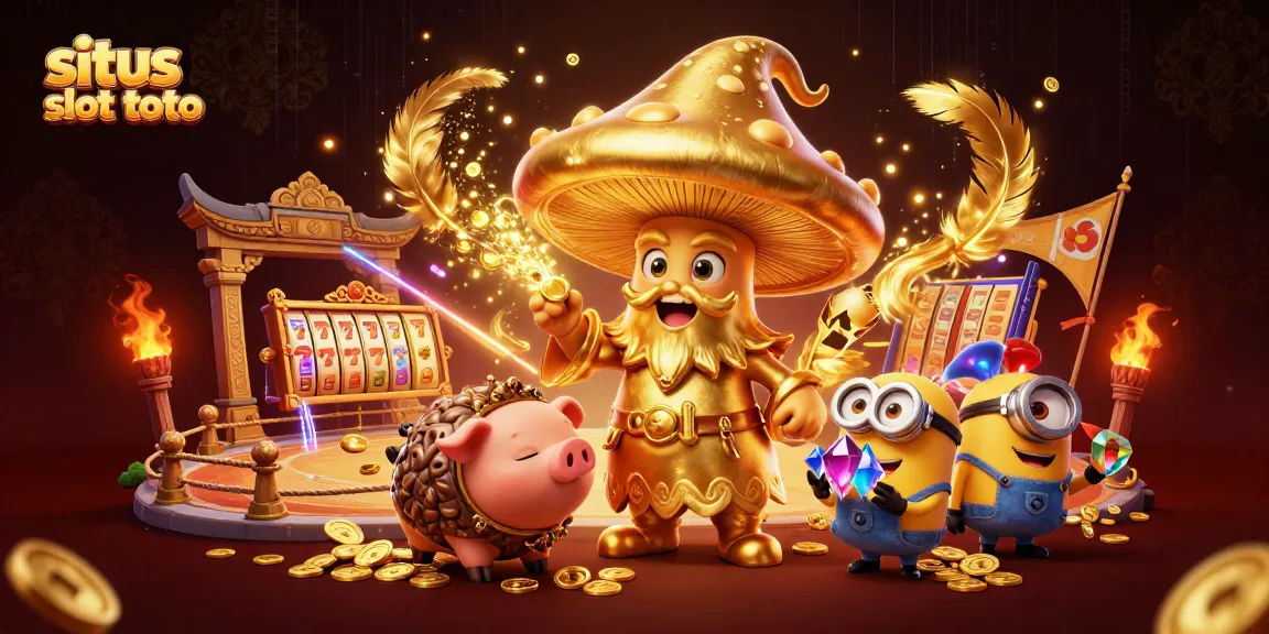 Experience thrilling wins at situs slot toto with golden mushrooms and treasure-filled adventures.