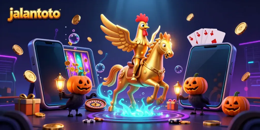 Menampilkan jalantoto dengan akses mudah dan permainan slot menarik di kasino yang cerah.