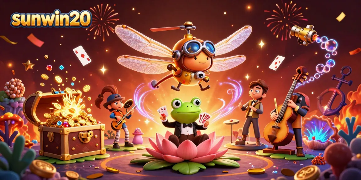 Experience thrilling gameplay at sunwin20 with captivating casino action, vibrant characters, and dynamic backgrounds.
