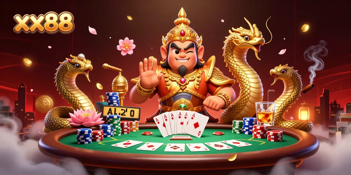 Experience thrilling games at xx88 with vibrant scenes full of action and poker strategies.