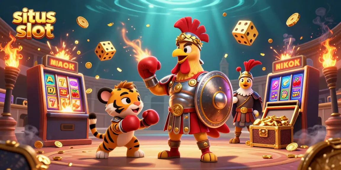Gali keberuntungan di situs slot dengan simbol keberuntungan dan permainan yang menarik.