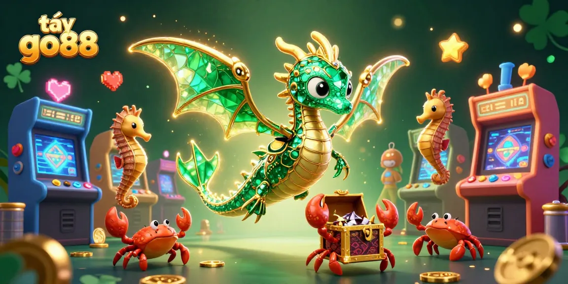 Experience the thrill of gambling with tải go88 in this vibrant casino-inspired fantasy scene.